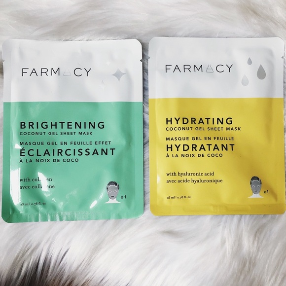 Farmacy Other - •SOLD• Farmacy Coconut Gel Sheet Mask Bundle